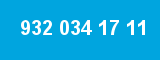 932 034 17 11 932 034 17 11
